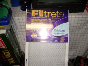 Install clean filter